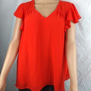 Mossimo blouse orange color. Size XXL